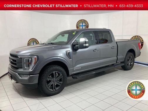 Gray 2021 Ford F-150 Lariat