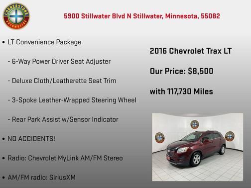 2016 Chevrolet Trax LT