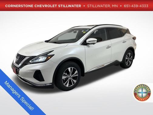 Pearl White Tricoat 2024 Nissan Murano SV