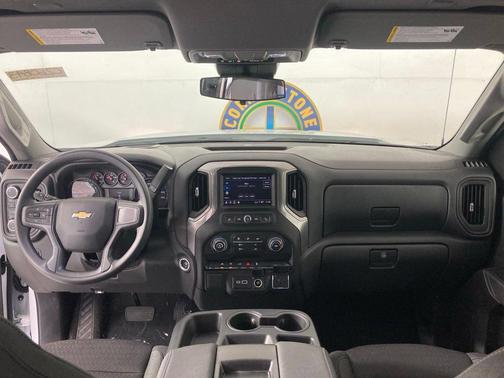 Summit White 2026 Chevrolet Silverado 1500 Custom