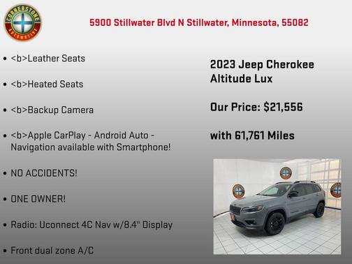 2023 Jeep Cherokee Altitude