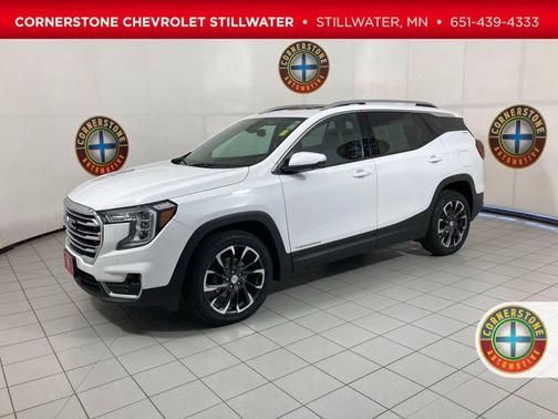 Summit White 2022 GMC Terrain SLT