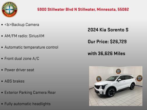2024 Kia Sorento S