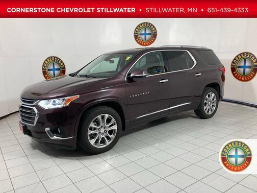 Purple 2018 Chevrolet Traverse Premier