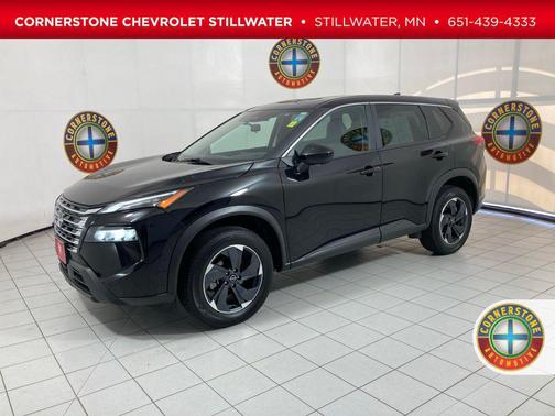 Super Black 2025 Nissan Rogue SV