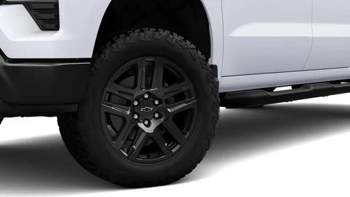 Summit White 2026 Chevrolet Silverado 1500 Custom Trail Boss