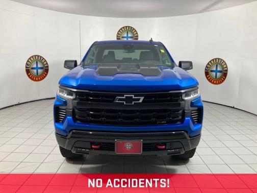 Glacier Blue Metallic 2022 Chevrolet Silverado 1500 LT Trail Boss