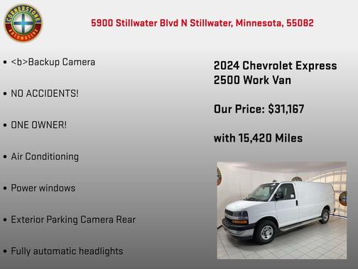 2024 Chevrolet Express 2500 Work Van