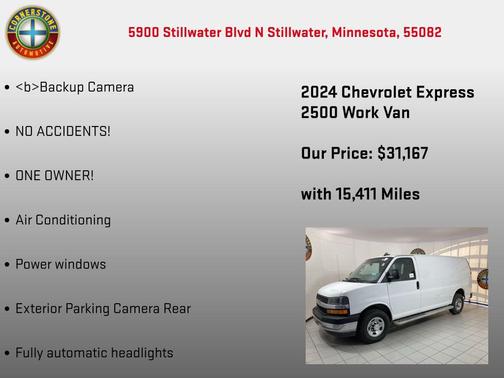 2024 Chevrolet Express 2500 Work Van