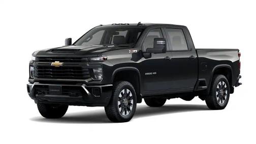 Black 2026 Chevrolet Silverado 2500 Custom