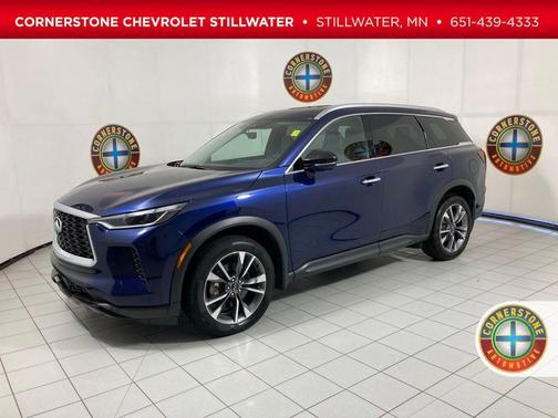 Grand Blue 2023 INFINITI QX60 Luxe