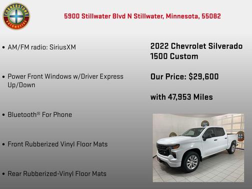 2022 Chevrolet Silverado 1500 Custom