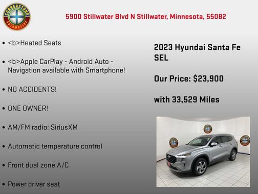 2023 Hyundai SANTA FE SEL 2.4