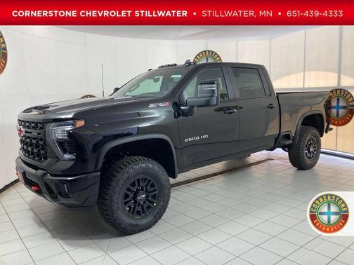 Black 2026 Chevrolet Silverado 2500 Crew Cab, Standard Bed, XR2, 4WD