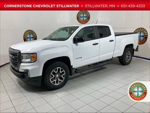 Summit White 2022 GMC Canyon AT4