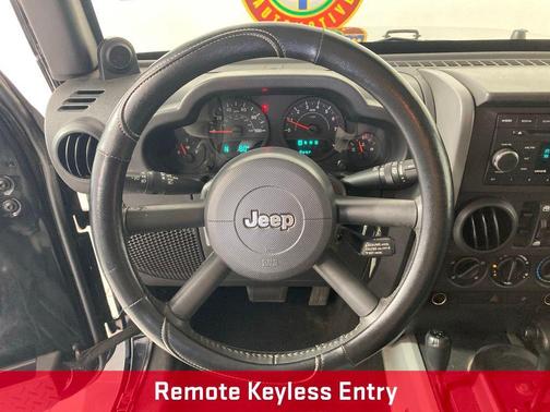 Black 2007 Jeep Wrangler Unlimited X
