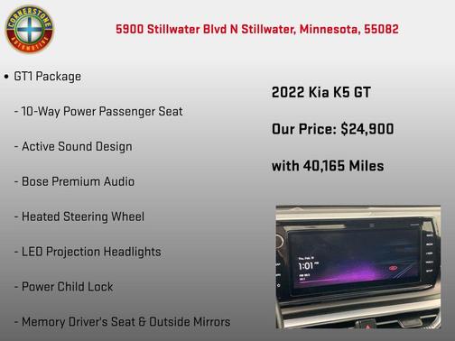 2022 Kia K5 GT