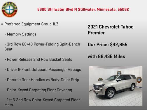 Empire Beige Metallic 2021 Chevrolet Tahoe Premier
