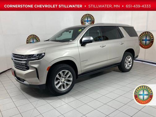 Tan 2021 Chevrolet Tahoe Premier