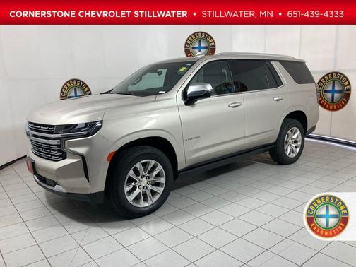 Tan 2021 Chevrolet Tahoe Premier