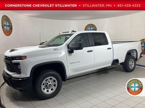 Summit White 2026 Chevrolet Silverado 3500 WT