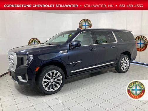 Midnight Blue Metallic 2024 GMC Yukon XL Denali