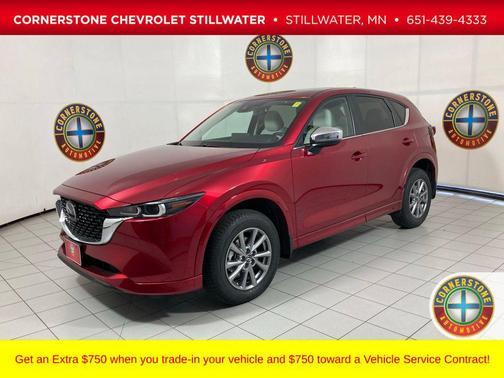 Soul Red Crystal Metallic 2025 Mazda CX-5 2.5 S Preferred Package