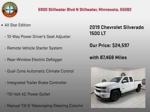 2019 Chevrolet Silverado 1500 2LT