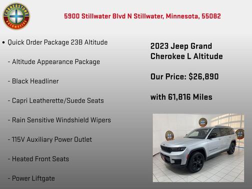 2023 Jeep Grand Cherokee L Altitude