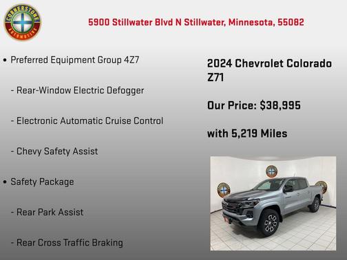 2024 Chevrolet Colorado Z71