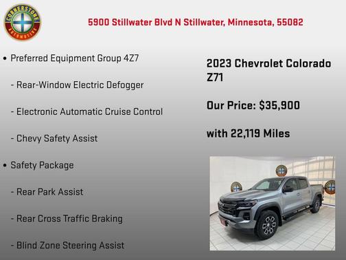 2023 Chevrolet Colorado Z71