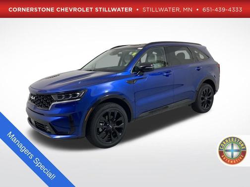 Sapphire Blue 2023 Kia Sorento SX