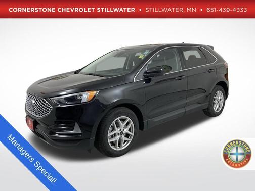 Agate Black Metallic 2024 Ford Edge SEL