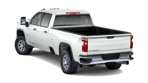 Summit White 2026 Chevrolet Silverado 3500 Crew Cab, Long Bed, WT Dual Rear Wheel, RWD