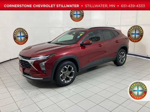 Crimson Metallic 2025 Chevrolet Trax LT