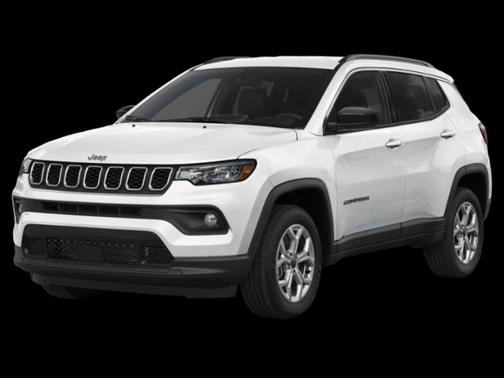 Bright White Clearcoat 2025 Jeep Compass Limited
