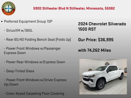 2024 Chevrolet Silverado 1500 RST