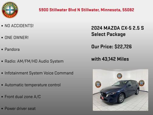 2024 Mazda CX-5 2.5 S Select Package