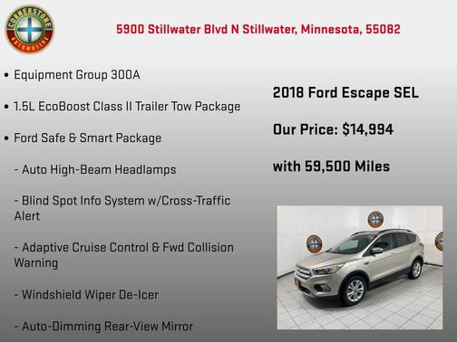2018 Ford Escape SEL