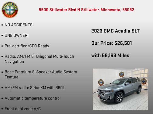 2023 GMC Acadia SLT