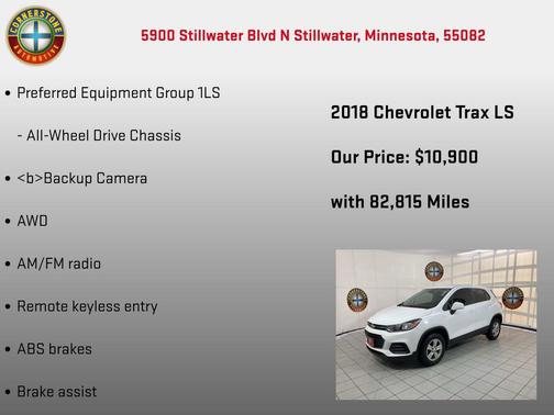 2018 Chevrolet Trax LS