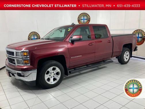 Red 2015 Chevrolet Silverado 1500 2LT