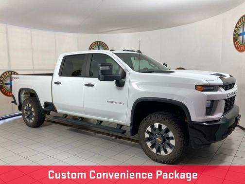 Summit White 2021 Chevrolet Silverado 2500 Custom