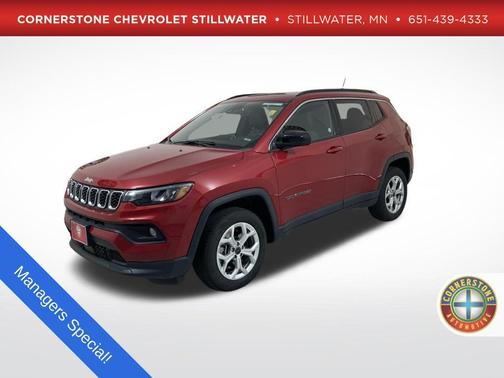 Red Hot Pearlcoat 2025 Jeep Compass Latitude