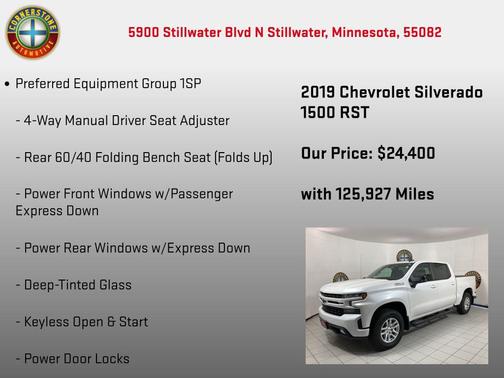 2019 Chevrolet Silverado 1500 RST