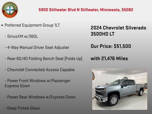 2024 Chevrolet Silverado 3500 LT