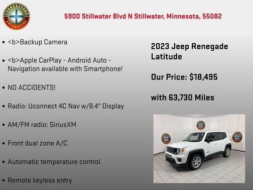 2023 Jeep Renegade Latitude