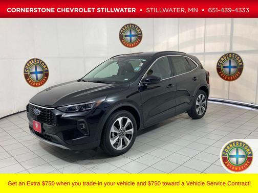 Agate Black Metallic 2024 Ford Escape Platinum