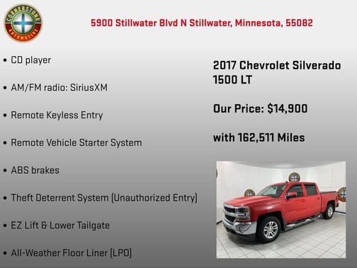 2017 Chevrolet Silverado 1500 LT