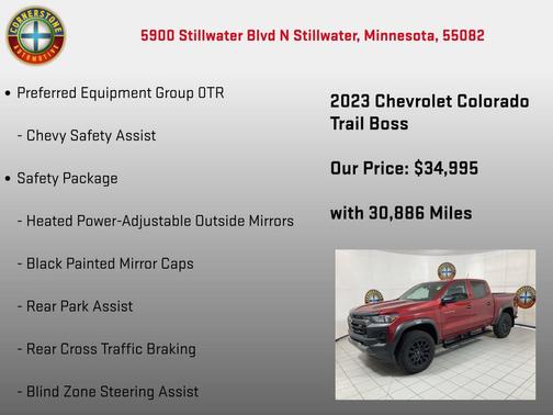 2023 Chevrolet Colorado Trail Boss